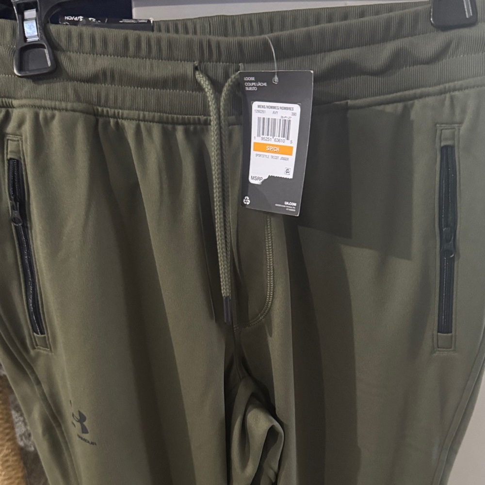 Under Armour Forest Green Track Pants